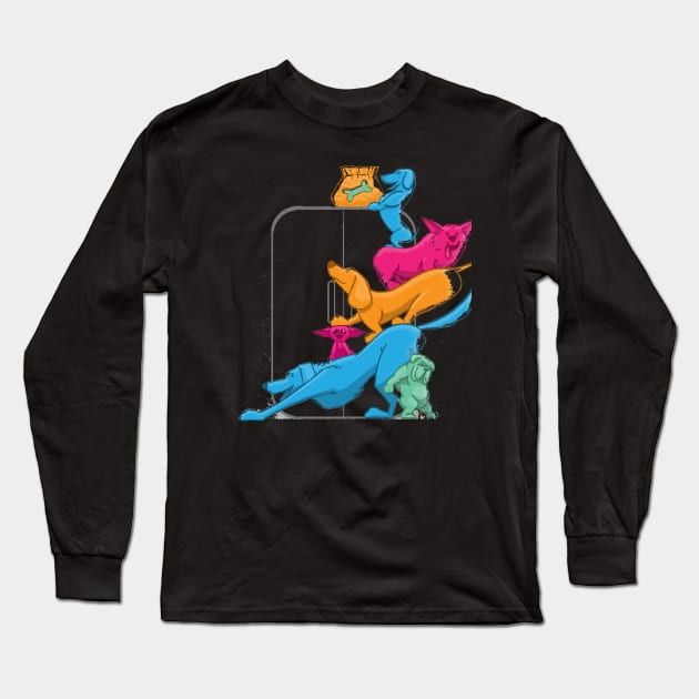 Bichon Frise Dog Lovers Long Sleeve T-Shirt by Heulwen Team